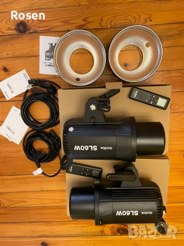 Постоянно осветление Godox SL60W - 2бр., снимка 2 - Светкавици, студийно осветление - 51950879