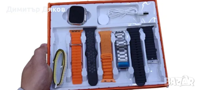 Смарт часовник 7 в 1 Ultra, 49mm, 2.13 infinite display – Перфектният избор за стил и функционалност, снимка 3 - Смарт часовници - 48266606