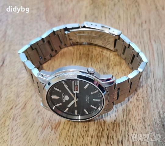 Seiko 5 Автоматик 21 Jewels, снимка 3 - Мъжки - 53114047