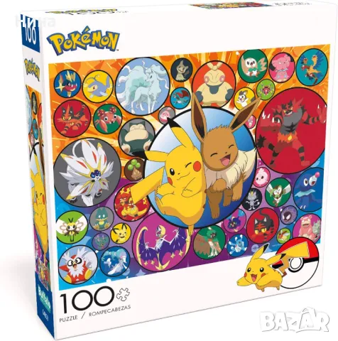 Pokémon пъзел 100 части