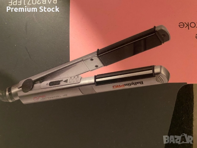 Преса за коса BaBylissPro 2071 Ultra Curl, Професионална, Керамични плочи 25 мм, 3 степени, 170°-230, снимка 4 - Други - 52807499