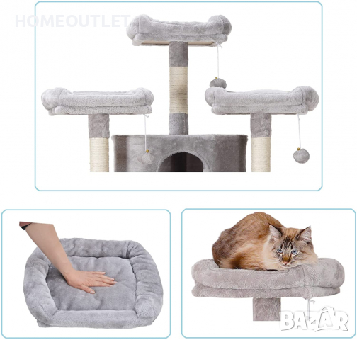 Котешка катерушка / дърво EMPJ032W, снимка 3 - За котки - 36306175