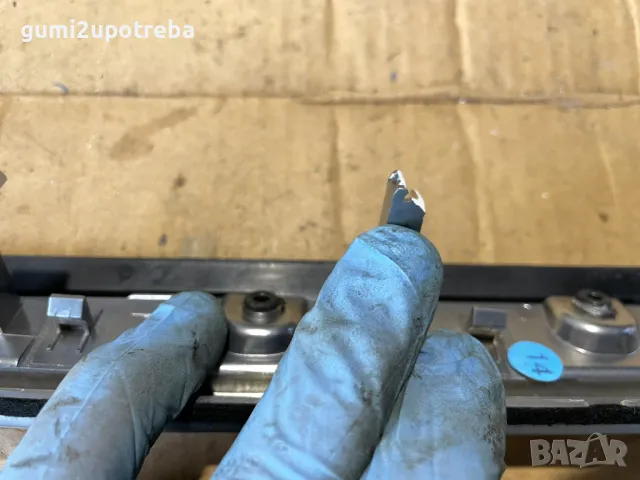 Декоративна Предна Лайсна Карбон 7P5867409 Porsche Cayenne 3.0D 92A/EG22/2012, снимка 3 - Части - 49705057