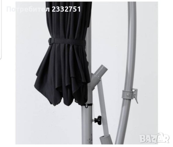 Градински чадър , снимка 2 - Градински мебели, декорация  - 41821793