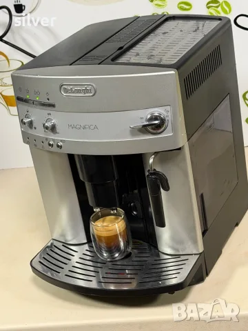 Кафемашина кафе автомат delonghi magnifica с гаранция, снимка 4 - Кафемашини - 55882226