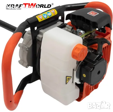 Бензинов Свредел KraftWorld – Градински Свредел с Двутактов Мотор, снимка 7 - Други инструменти - 50432212