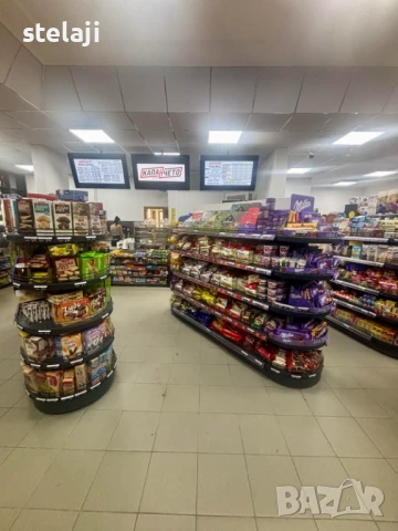 Метални стелажи - островни и крайстенни, Търговско оборудване НОВО, снимка 13 - Стелажи и щандове - 49451828