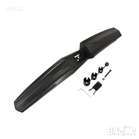 Преден и заден калник за MTB велосипед 24-29" – Удароустойчиви, Черни, снимка 5 - Аксесоари за велосипеди - 53632289