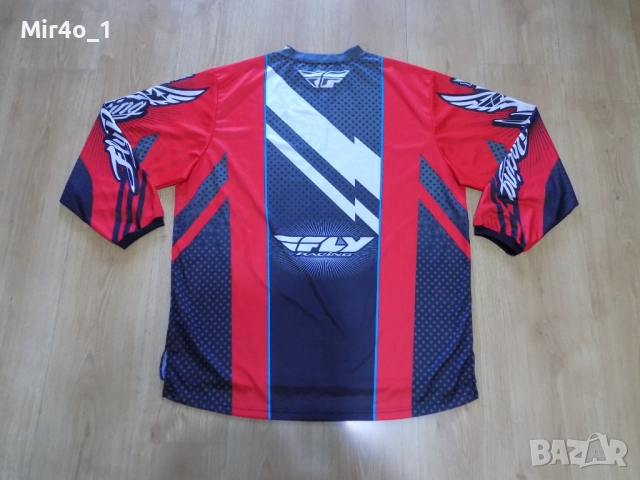 мото крос тениска fly racing mtb блуза вело джърси колоездене мъжко оригинал 2XL, снимка 2 - Спортни дрехи, екипи - 51610017