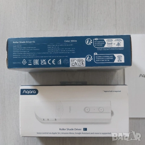 Смарт мотор за щори Aqara Roller Shade Driver E1 (Zigbee 3.0) – Автоматизация за дома, снимка 2 - Друга електроника - 53697023
