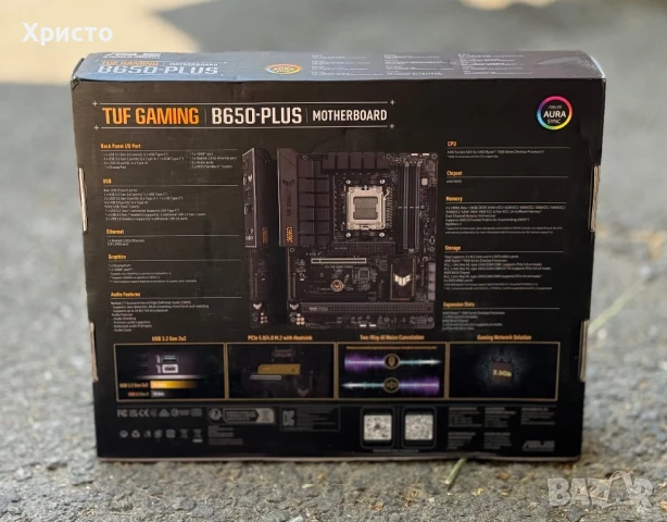 НОВО!!! Дънна платка Asus Prime B650-PLUS, Socket AM5, снимка 3 - Дънни платки - 50959543