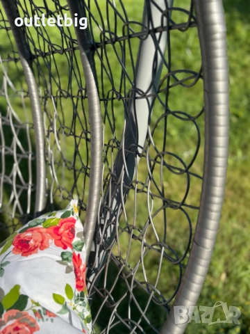 Градинска висяща люлка тип гнездо,яйце–Промоция!, снимка 3 - Градински мебели, декорация  - 52245720