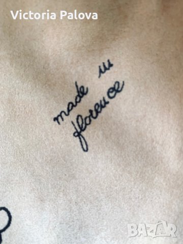 Стилна италианска чанта MADE IN FLORENCE естествена кожа, снимка 8 - Чанти - 39230137