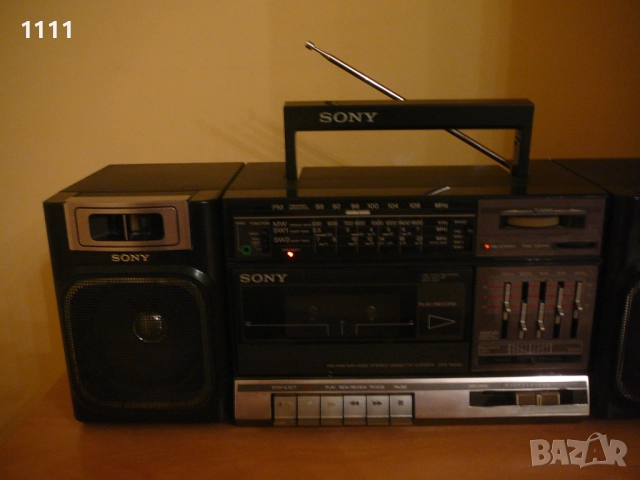 SONY CFS-1000S, снимка 5 - Ресийвъри, усилватели, смесителни пултове - 52154212