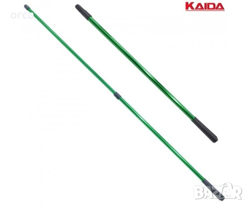 Кеп за риболов KAIDA 2.20м с гумирана мрежа 55х50см, снимка 3 - Такъми - 52856096