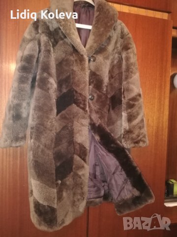 Дамско кожено палто, снимка 4 - Палта, манта - 39190396