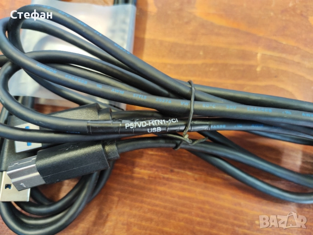 Кабел Display Port - display port. НОВ. Кабел USB 3.0 Type A Male to Type., снимка 5 - Друга електроника - 51962726