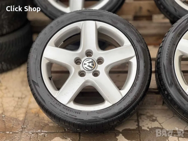 5х112 17 Джанти VW Golf 5 Фолксваген Голф Caddy Sharan 5х112, снимка 2 - Гуми и джанти - 52726404