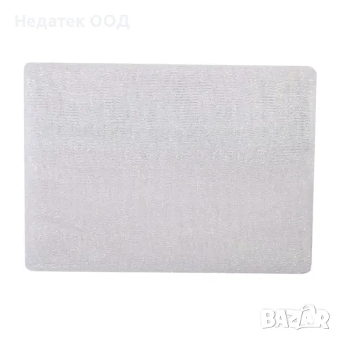 Коледен, декоративен плат, бяло, 3mx80cm