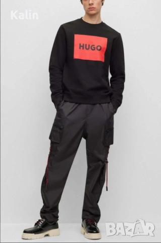 Оригинален Суитшърт HUGO, снимка 8 - Суичъри - 53668675