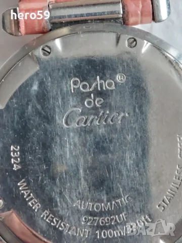 Автоматичен Часовник Картие Паша(Cartier Pasha 2324)модел 2005г., снимка 10 - Дамски - 48291980