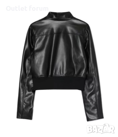 Дамско кожено яке Cropp, снимка 2 - Якета - 52307520