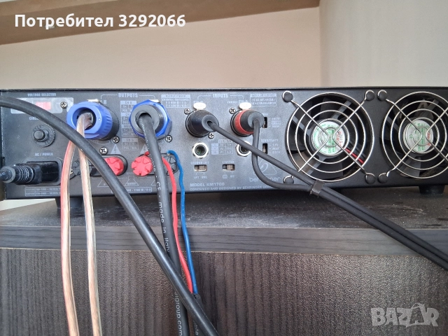 музика 2 15 инча и 2 бас каси и стъпало Behringer Km 1700, снимка 11 - Тонколони - 52659602