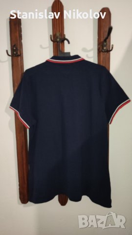 Тениска Tommy Hilfiger embroidered Blue/Red, size XL, снимка 3 - Тениски - 41491846