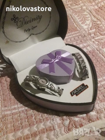 бижутериен дамски комплект с розов кварц Divinity, снимка 2 - Бижутерийни комплекти - 51320708