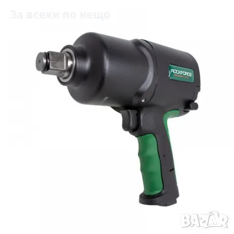 Пневматичен гайковерт с къс шпиндел 1450 Nм 1/2" RockForce с вложки и куфар