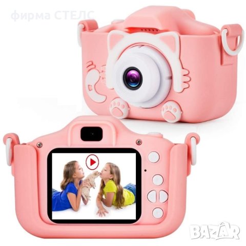 Дигитален детски фотоапарат STELS , Селфи камера, 8GB SD карта, снимка 6 - Други - 44196544