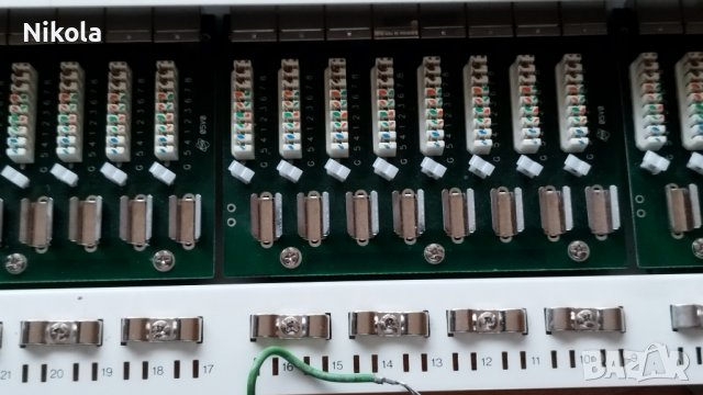 Пач панел за шкаф 19" FTP 24x порта, Cat.5, снимка 8 - Мрежови адаптери - 42187898