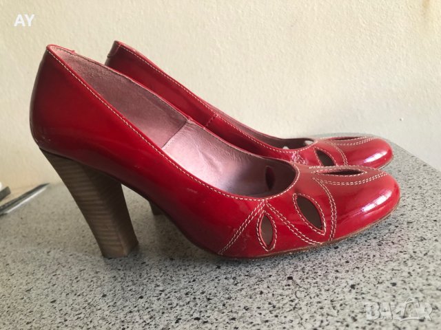 Дамски обувки естествен лак, снимка 5 - Дамски елегантни обувки - 34254915