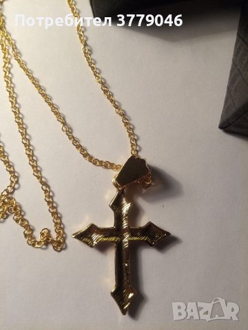 Колие с кръст , снимка 4 - Колиета, медальони, синджири - 41460223