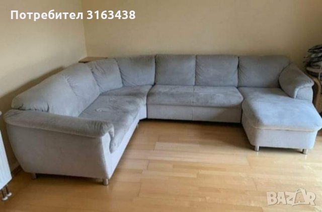 Сив П диван. 