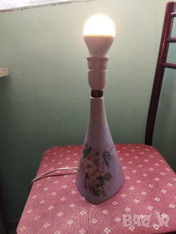 Стара настолна лампа, снимка 6 - Настолни лампи - 48810936