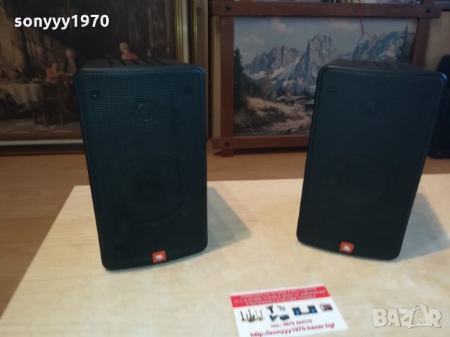 jbl-2бр тонколони 19х12х11см-внос германия, снимка 6 - Тонколони - 35911809