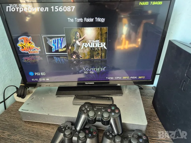✅ PS3 Slim 4.93 HEN хакнат, снимка 5 - PlayStation конзоли - 56309526