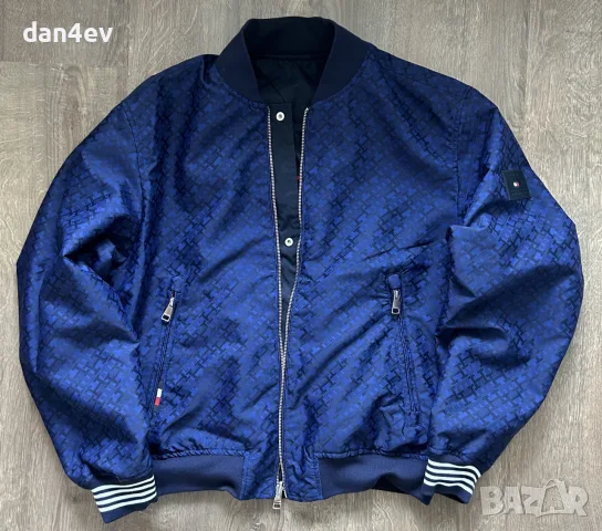 Двулицево яке бомбър Tommy Hilfiger, снимка 9 - Якета - 55944930