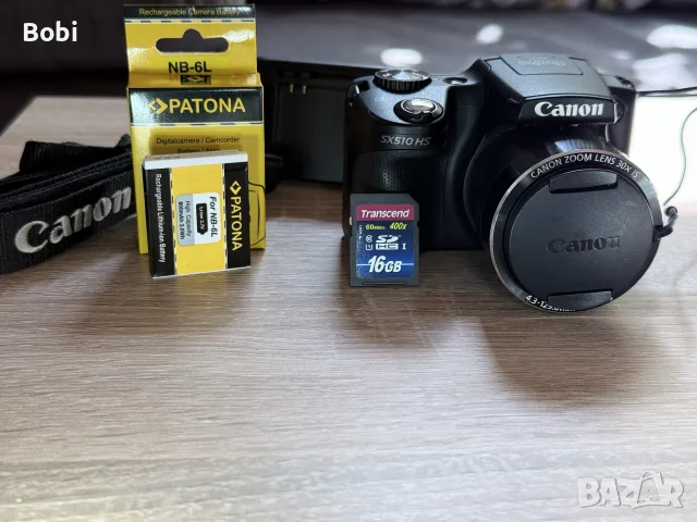 Canon PowerShot SX510 HS, снимка 2 - Фотоапарати - 56103096