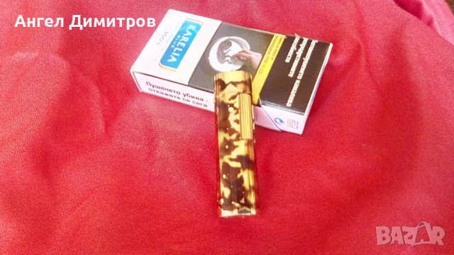 Hadson Красива луксозна газова запалка Япония , снимка 7 - Антикварни и старинни предмети - 41970750