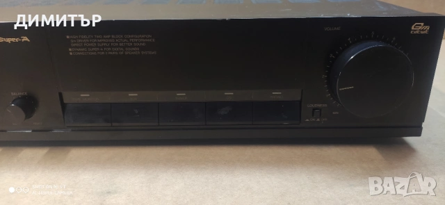 Усилвател JVC AX-222, снимка 3 - Ресийвъри, усилватели, смесителни пултове - 53275280