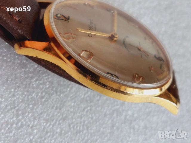 Мъжки часовник''Cortebert''VENUS машина,отлично състояние,1970 година, снимка 12 - Мъжки - 52503222