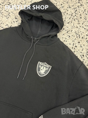 Мъжки суитшърт NEW ERA NFL RAIDERS. Размер М, снимка 6 - Спортни дрехи, екипи - 53066002