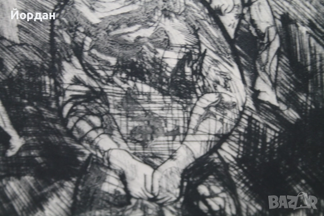 Литография ''П.Пенчев'', снимка 8 - Картини - 52724263