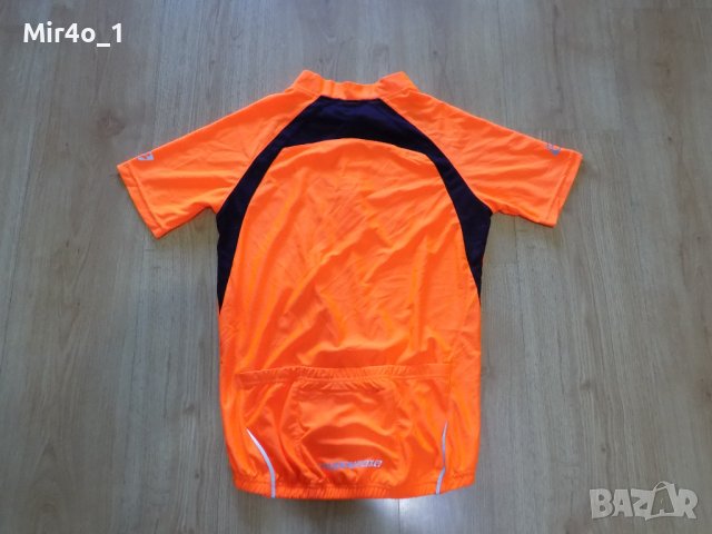 вело джърси muddyfox елек тениска екип блуза шосейно колоездене мъжко оранжево оригинално XS, снимка 2 - Спортни дрехи, екипи - 41805534