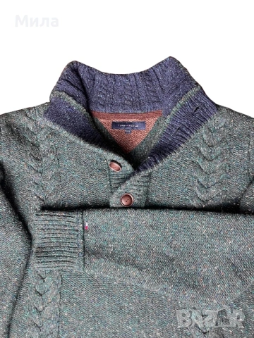 Tommy Hilfiger - Вълна и Коприна мъжка жилетка / пуловер / XXL