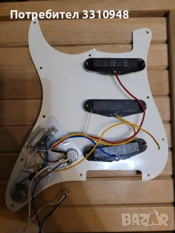 Loaded Pickguard за Stratocaster / пикгард за китара / адаптри, снимка 2 - Китари - 55937313