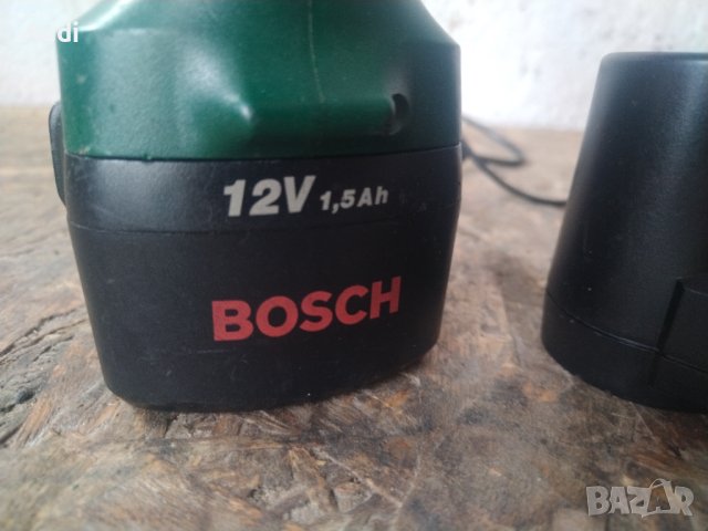 Винтоверт BOSCH 12V Комолект: боди, батерия и зарядно. Made in GERMANY Цена 79лв / тел. 0897553557 И, снимка 2 - Винтоверти - 44306570