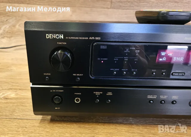 Ресивър Denon AVR-1803 – 6.1 канален,  с дистанционно, снимка 4 - Ресийвъри, усилватели, смесителни пултове - 56115944